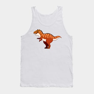 cartoon carnotaurus Tank Top